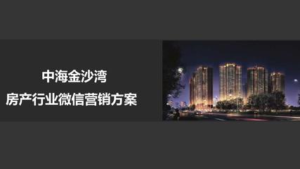 微来往房地产营销方案PPT